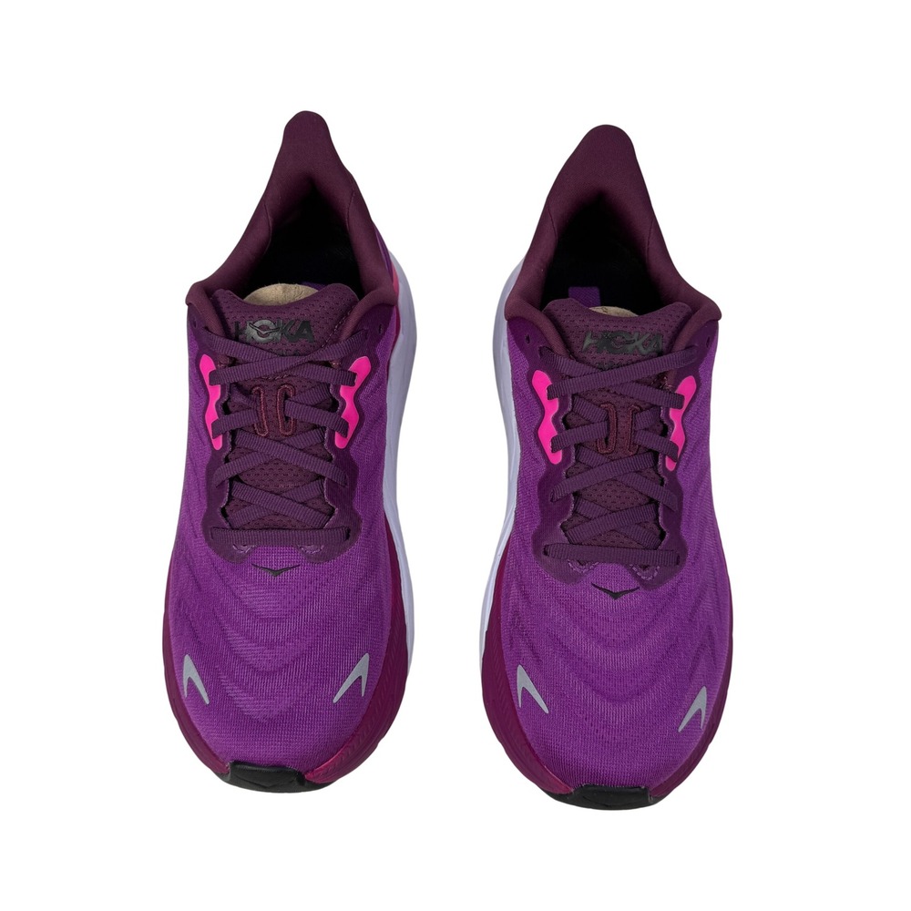 Hoka Arahi 6 Womens Running Shoes Size 9 B Grape Wine Beauty Berry 1123195 GWBY - Picture 5 of 13